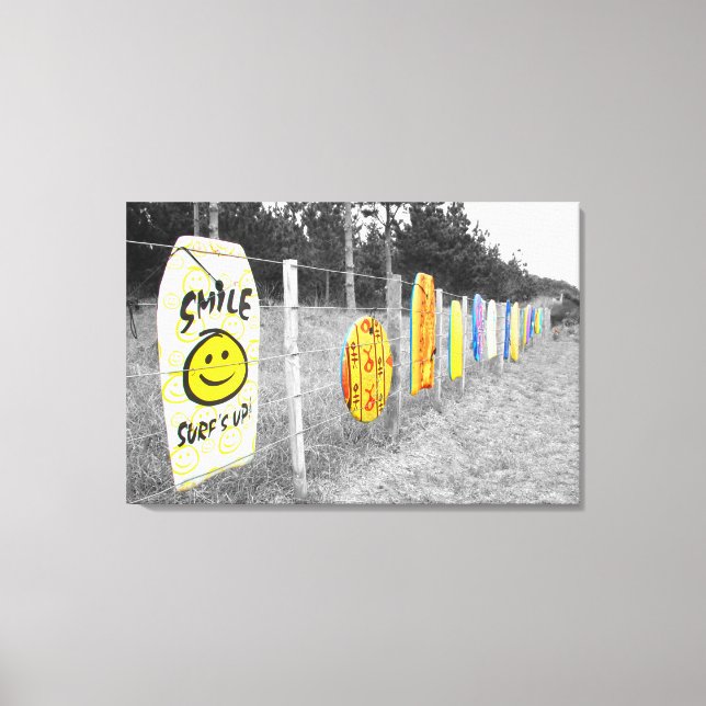 Lienzo ¡SURF ESTÁ LEVANTADO! 24x36 (Anverso)