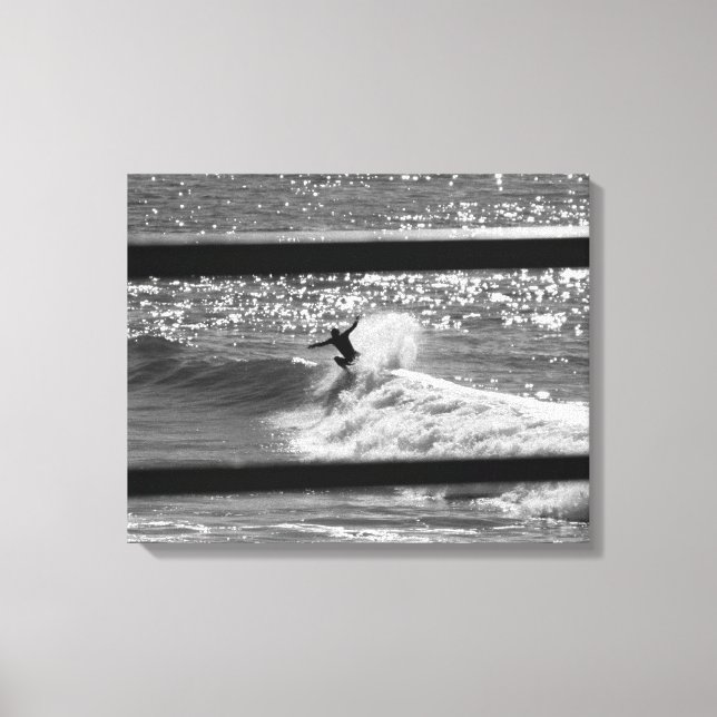 Lienzo Surf Print - 'recortada naturalmente' (Anverso)