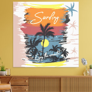 Lienzo Surfing – Disfruta los momentos