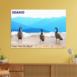 Lienzo ¡Surf's Up! - Geese