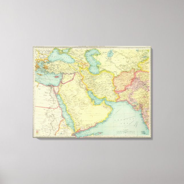 Lienzo Suroeste de Asia (Anverso)