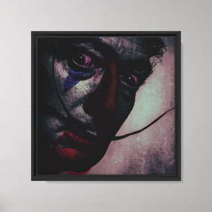 Lienzo Surreal Dartrait Wall Art - La cara abstracta pued