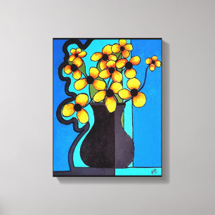 Lienzo Susan Eyed Negro Resumen