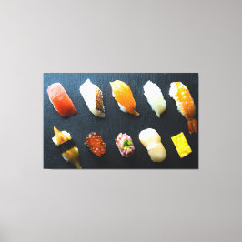 Lienzo Sushi Symphony on Slate - Canvas Art