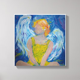 Lienzo "Susurros de amor" Angel Canvas Print
