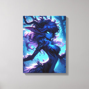 Lienzo Susurros de Azure Grove
