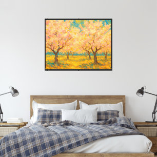 Lienzo Susurros de primavera en flor