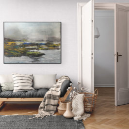 Lienzo Susurros De Un Arbusto Misterioso