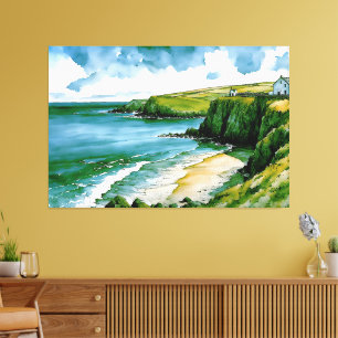 Lienzo Susurros del mar Celta