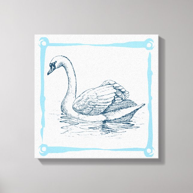 Lienzo Swan de venado (Anverso)