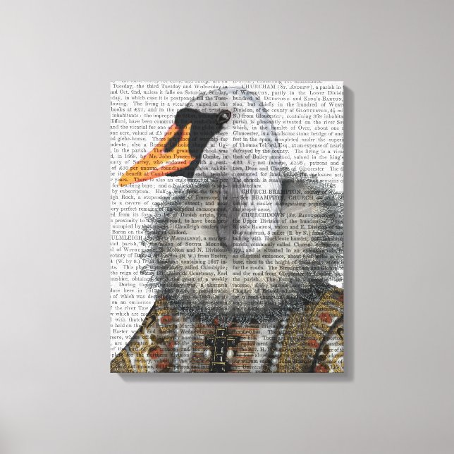 Lienzo Swan isabelino (Anverso)