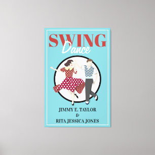 Lienzo Swing Dance