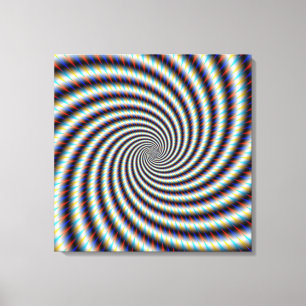 Lienzo Swirl Psychedelic