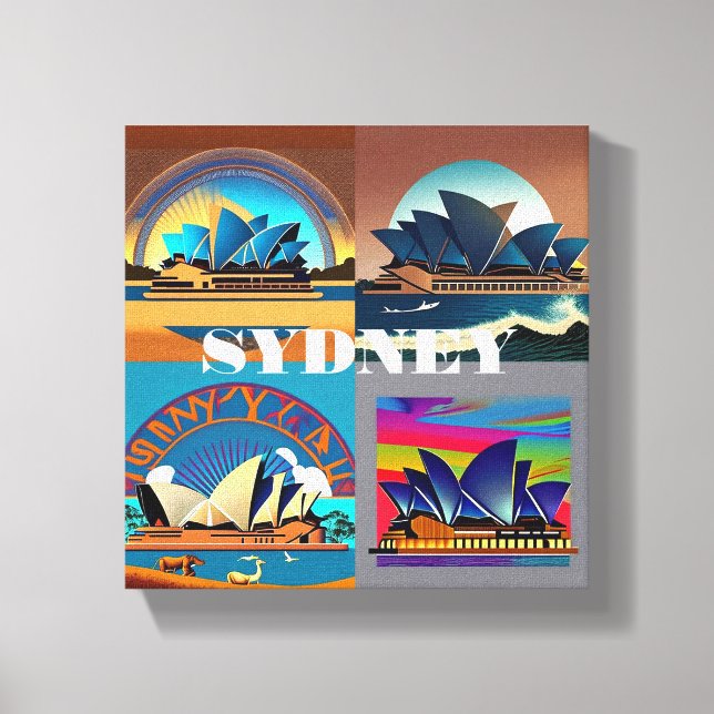 Lienzo sydney (Anverso)