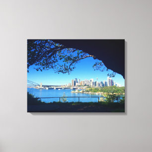 Lienzo sydney cave vista