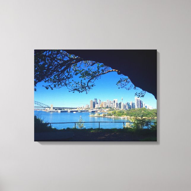 Lienzo sydney cave vista (Anverso)
