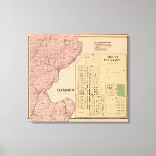 Lienzo Symmes Mt Agradable, Ohio