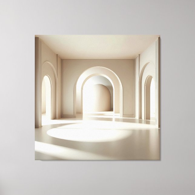 Lienzo Symmetric Arch Cylinder (Anverso)