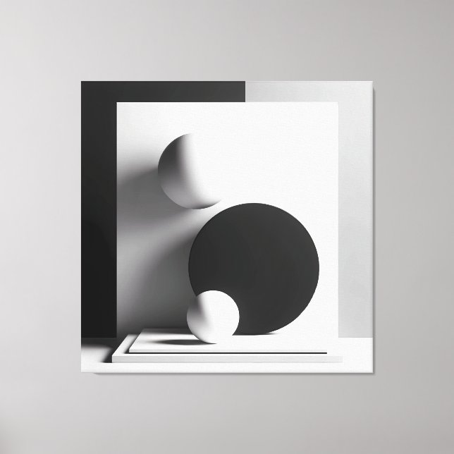 Lienzo Symphony of Centered Shadows (Anverso)