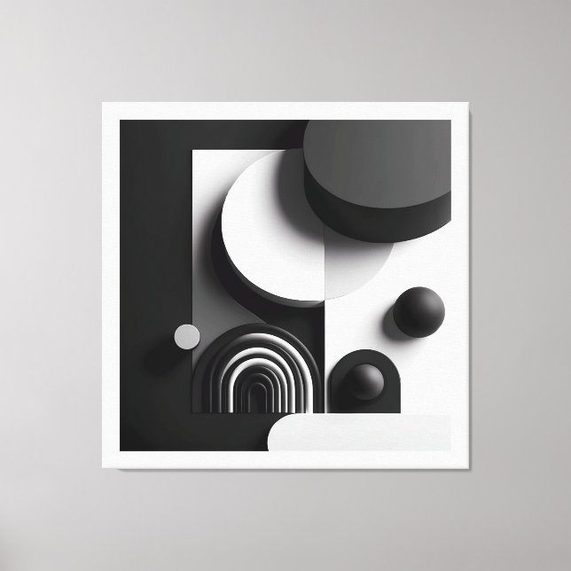 Lienzo Symphony of Silent Forms  (Anverso)