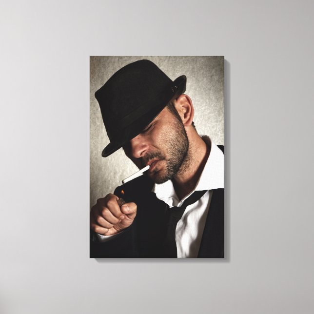 Lienzo Tabaco retro (Anverso)