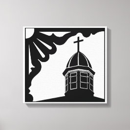 Lienzo Tabernáculo y pan de jengibre - La caña de viña de