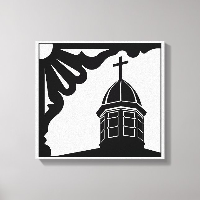 Lienzo Tabernáculo y pan de jengibre - La caña de viña de (Anverso)