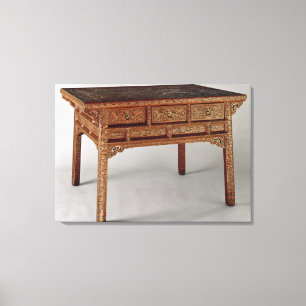 Lienzo Tabla del palacio, dinastía de Ming, período de