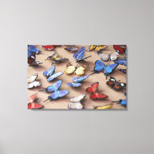 Lienzo Tabla por completo de mariposas
