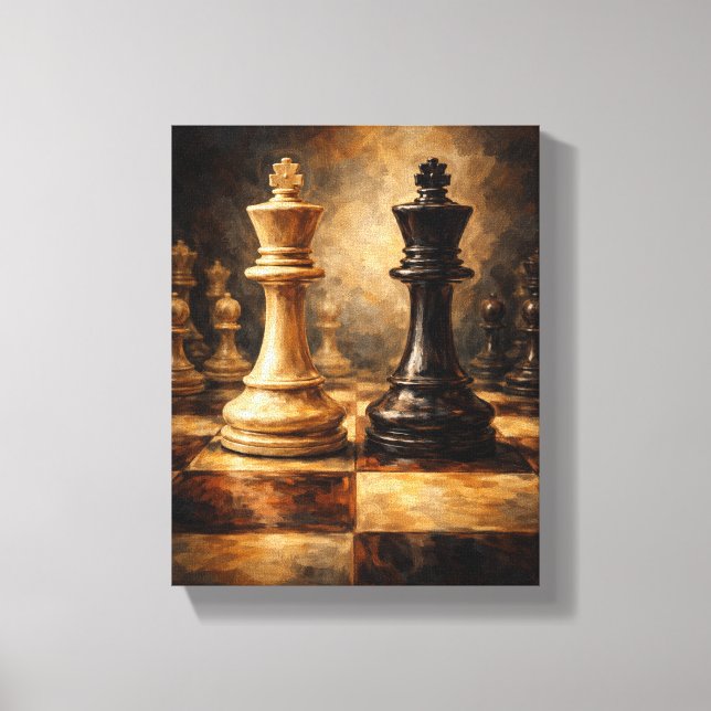 Lienzo Tableau Déco (Face De Roi) Art Déco (Anverso)