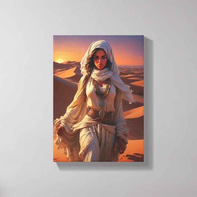 Lienzo Tableau Déco (La Beauté Du Sahara) (Anverso)