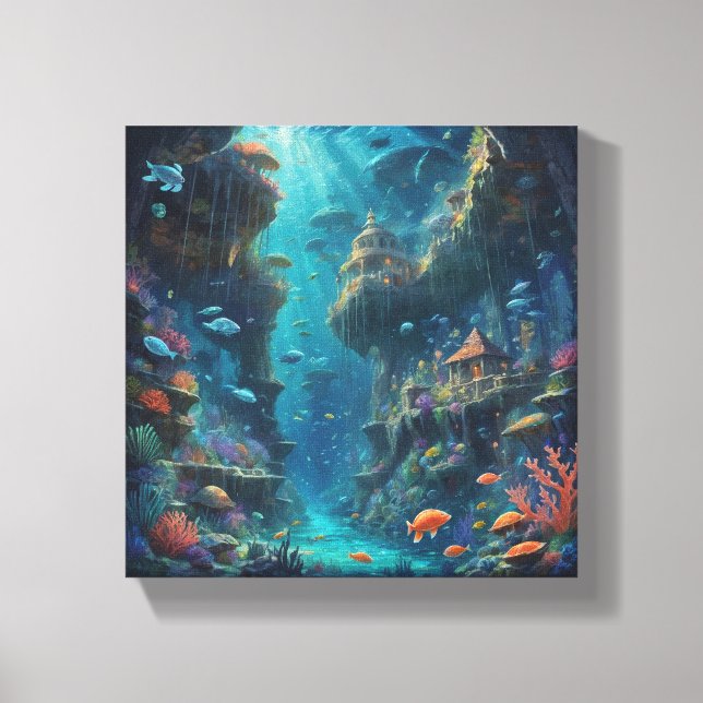 Lienzo Tableau Deco ( Marin Enchantée )  (Anverso)