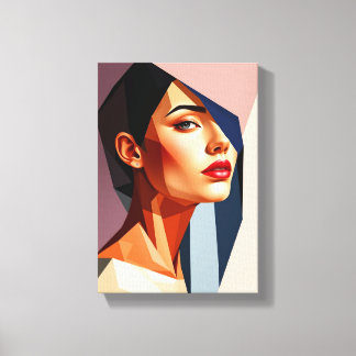 Lienzo Tableau Déco (Mistrust) Portrait Beauté