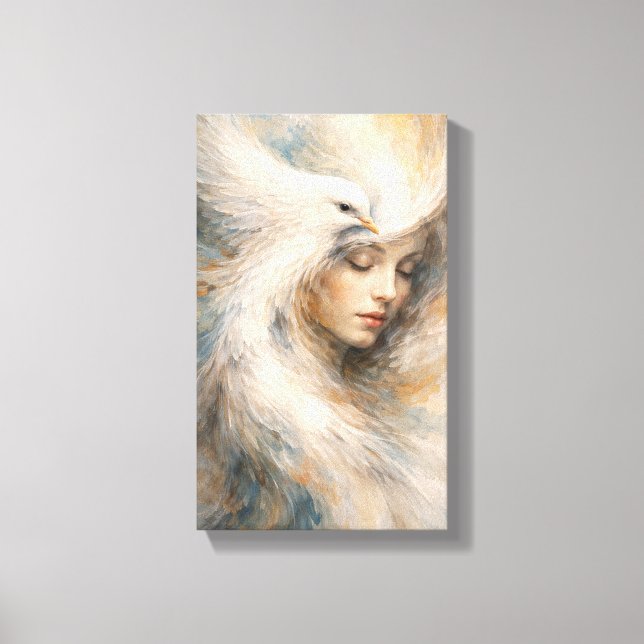 Lienzo Tableau Déco ( Peace Of The Bird ) Art Moderne (Anverso)