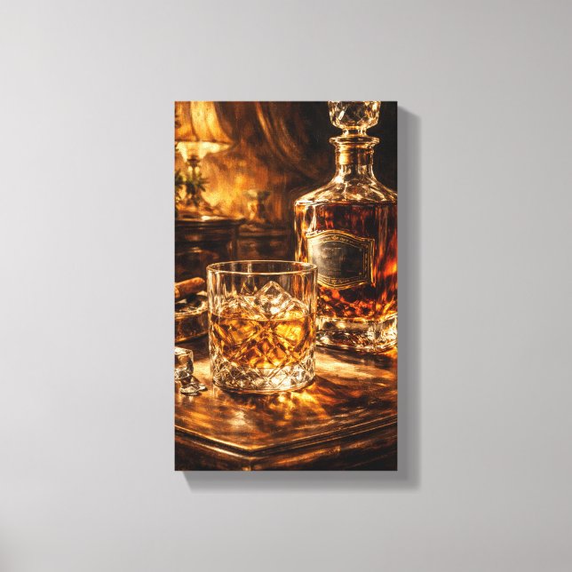 Lienzo Tableau Déco (Whisky Art )  (Anverso)