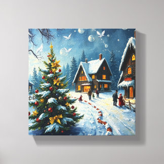 Lienzo Tableau Décoratif (Esprit De Noël)
