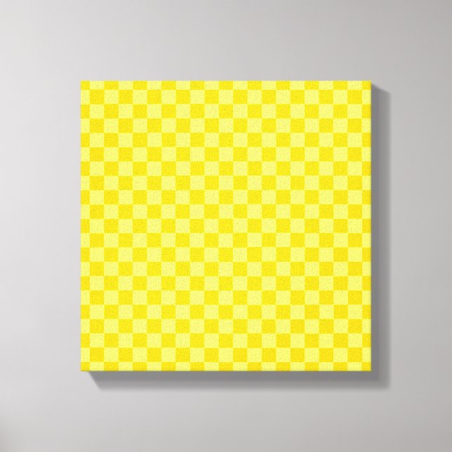 Lienzo Tablero amarillo combinado de ShirleyTaylor (Anverso)