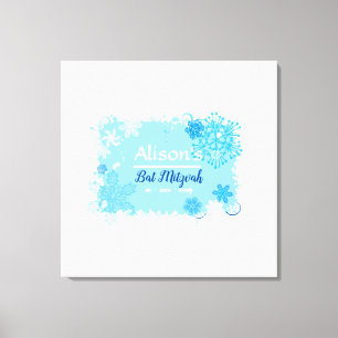 LIENZO TABLERO DE RECUERDOS DE FIRMAS PARA BAR MITZVAH CO