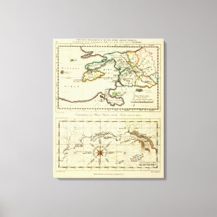 Lienzo Tabularum geographicarum Mapa Mundial