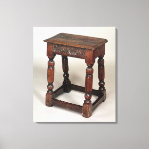 Lienzo Taburete común