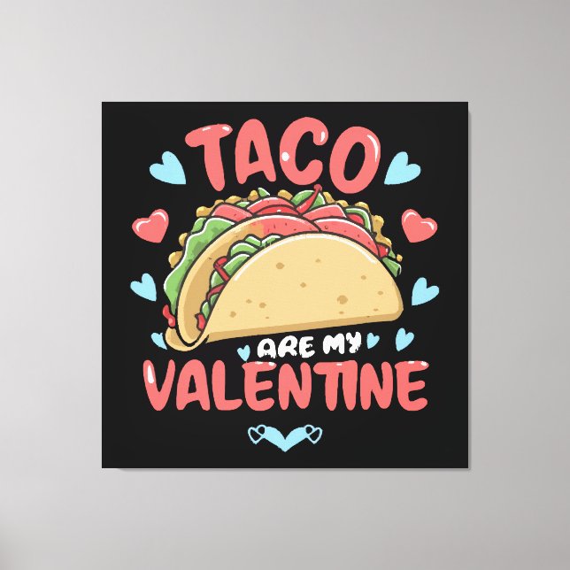 Lienzo Taco-san-valentín (Anverso)
