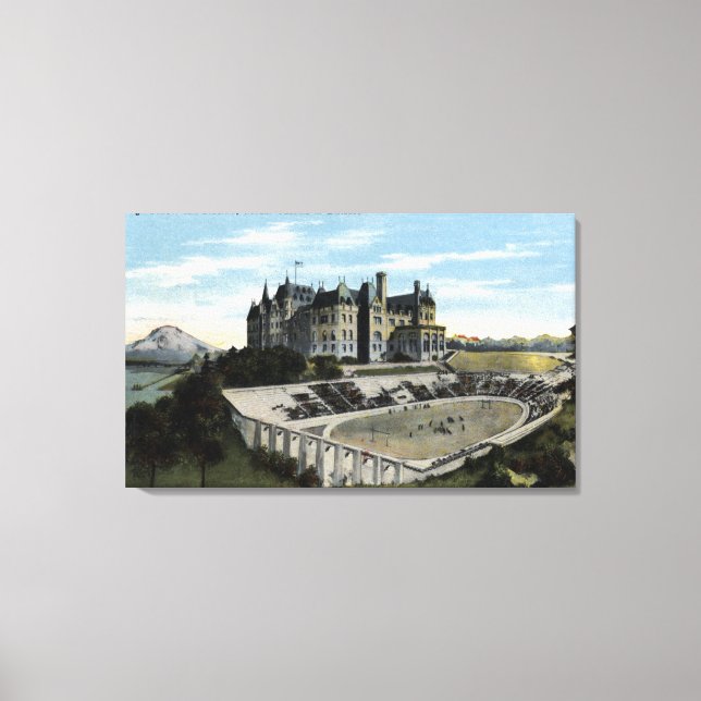 Lienzo Tacoma, Washington - Vista de la secundaria (Anverso)