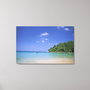 Lienzo Tailandia, Isla de Phuket. Playa.