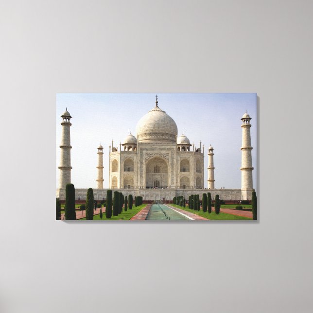 Lienzo Taj Mahal, India (Anverso)
