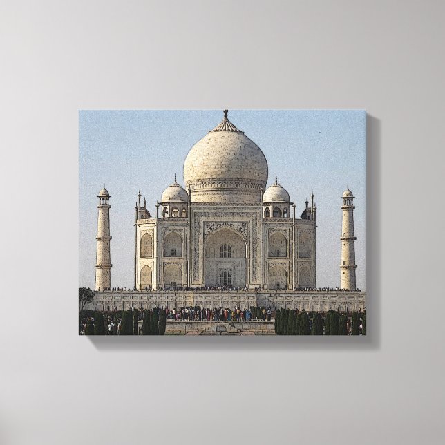 Lienzo taj mahal personalizado canvas (Anverso)