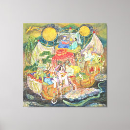 Lienzo Takarabune: The Treasure Ship of Good Fortune 