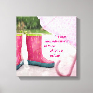 Lienzo Take Adventures Rain canvas Art