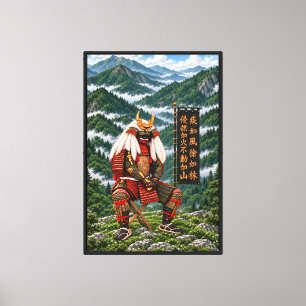 Lienzo Takeda Shingen Deep Green 20x30 1,25 pulgadas enma