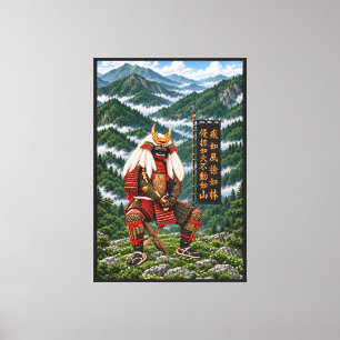 Lienzo Takeda Shingen Deep Green 24x36 1,25 pulgadas enma