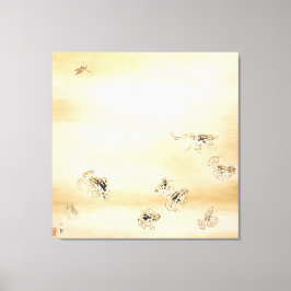 Lienzo Takeuchi Seihō Es un buen día en temporada de lluv